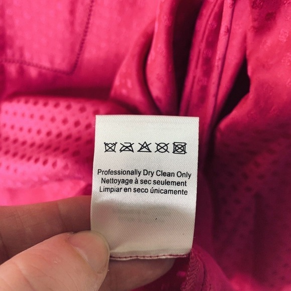 Marchesa Voyage Silk Long Sleeve Button Up Blouse Womens Size 2 NWT $275 - Picture 10 of 13